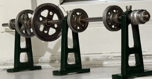 Live steam drive line - live, shaft